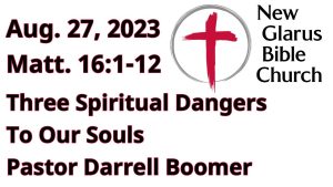 Three Spirual Dangers To Our Souls-Thumbnail